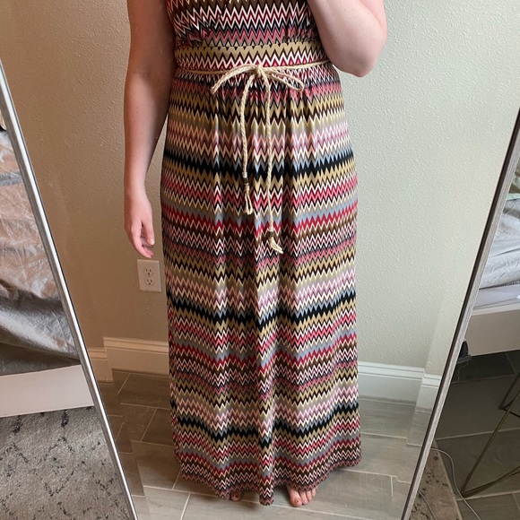Striped maxi dress - Picture 2 of 4